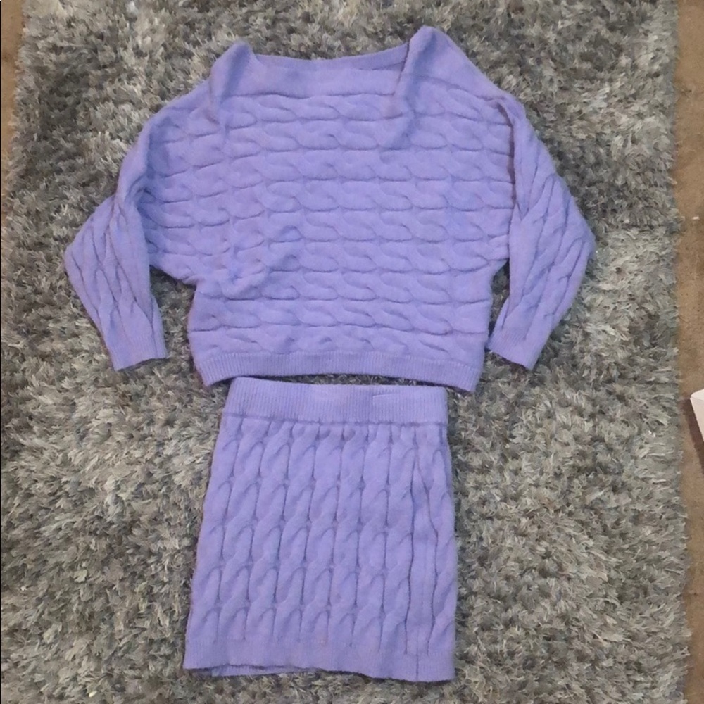 Super cute lavender sweater set